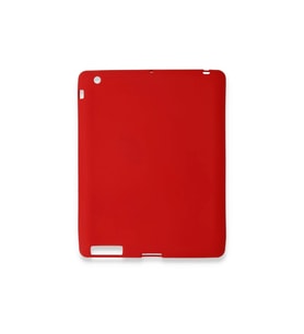 Apple İpad 4 9.7 Kılıf Evo Tablet Silikon - Kırmızı