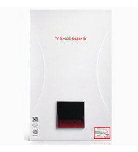 Termodinamik DEK 30 KW Elektrikli Kombi (Isıtma+Sıcak Su) Dokunmatik Ekran