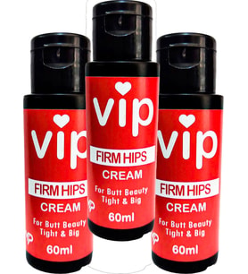 Vip Beautifull 3 Adet Buttcream Hem Kadın Hem Erkekler Için Kalçagüzelleştirici 60 ml