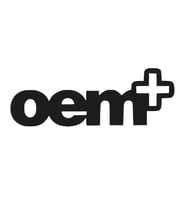 Oem+ Sticker - Siyah Sticker - Oem+ Sticker 14.3 X 5 Cm