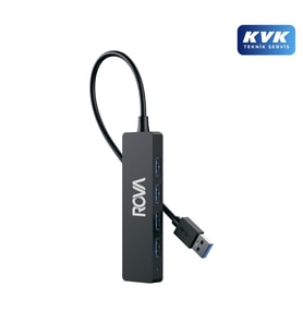 Rova HDR801 Usb 3.0 5 Port Çoklu Dönüştürücü (HUB) - KVK Teknik Servis Garantili