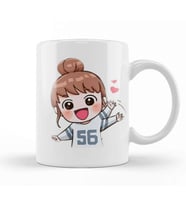Anyeong Korean Lady Kupa Bardak Porselen