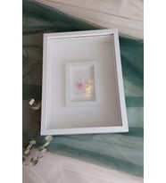 30x40 Cm Verda Anı Çerçevesi-6 cm Derinlikli Anı Çerçevesi-isim Ve Tarih Hediye(Fotoğraf Hediye)