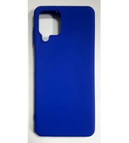 Samsung Galaxy M22 Ruber Case Yumuşak Slikon Kılıf (Mavi)