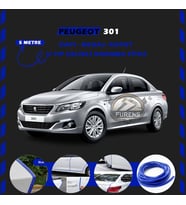 Peugeot 301 Oto Araç Kapı Koruma Fitili 5metre Parlak Mavi Renk