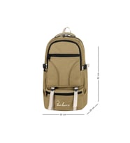 GALB Leather Bej Kanvas Kumas Guclendirilmis Punterez Dikis Full Astarli Dagci Kamp ve Seyahat