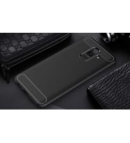 Samsung Galaxy J8 Uyumlu Kılıf Zore Room Silikon Kapak (Gri)