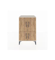 Hyperion Komodin 3 Raflı 4 Kapaklı 60x44x96 Aytaşı-Çam