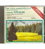 (Plak Değildir CD dir) CD Antonio Vivaldi The Four Season Die Vier Jahreszeiten CD (Karışık)
