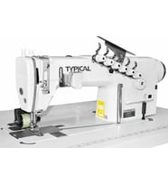 Typical GK-0056D-/P-4 3 İğne Zincir Dikiş D.Drive İğne Poz.Servo Motor Merdane Çekerli
