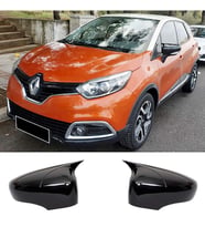 Renault Captur Batman Yarasa Ayna Kapağı Piona Black ABS 2013-2019