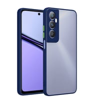 Realme C65 4G Uyumlu Kılıf Sert Silikon Kamera Korumalı Zore Hux Kapak