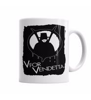 V FOR VENDETTA    Kupa Bardak Porselen