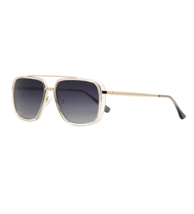 Hermod RC159-005 56 Polarize Unisex Güneş Gözlüğü (Altın)