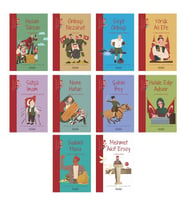 Kahramanlar Karavanı Kitap Seti (10 Kitap) Büşra Şen Altun
