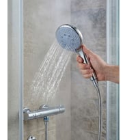 Northcity 4 Kademeli Spiral El Duşu Seti - Duvar Askılı Banyo Duş Başlığı