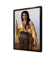 Kadın Çerçeveli Mdf Tablo