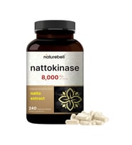 NatureBell Nattokinase 8,000 FU 240 Veggie Capsul.Usa Menşei.57.