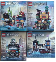 Lego Ninjago Micro City 40703 - 40704 - 40705 - 40706