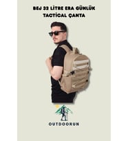 Bej 32 Litre Günlük Tactical Çanta