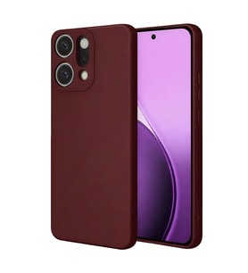 Oppo Reno 14 First Silikon - Bordo