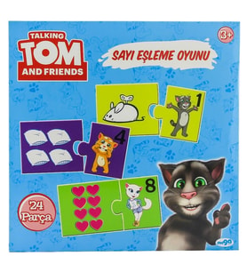 Mulvxurg  Urg02 Konuşan Kedi Tom Sayı Eşleme Oyunu (Mulvix)