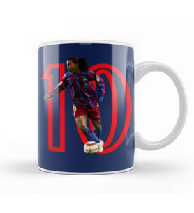 Ronaldinho 10 Kupa Bardak Porselen