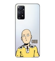 Redmi Note 12 Pro 4G Uyumlu One Punch Man Tasarımlı Şeffaf Telefon Kılıfı