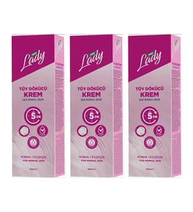 Derby Lady Tüy Dökücü Krem Normal Ciltler İçin 100 ml x 3 Adet