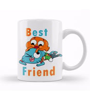 Gumball & Darwin Best Friend Kupa Bardak Porselen