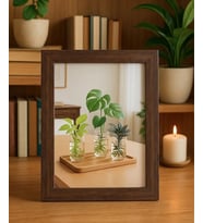 Çerçeve Ve Fotoğraf Baskısı-13X18 (Kahverengi)