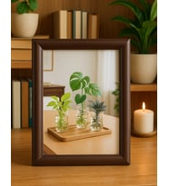 Çerçeve Ve Fotoğraf Baskısı-13X18 (Kahverengi)