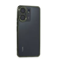 Xiaomi Redmi 13c Kılıf Razer Lensli Silikon - Yeşil
