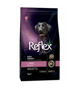 Reflex Plus Yüksek Aktiviteli Dana Etli Yetişkin Köpek Maması 3 Kg