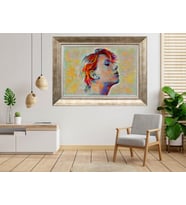 Gümüş Çerçeveli Tablo nb1659