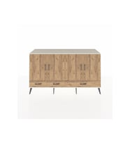 Kronos Konsol 6 Raflı 3 Çekmeceli 4 Kapaklı 176x59x99 Aytaşı-Çam