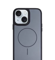 iPhone 11 MagSafe Destekli Premium Soft Silikon Kılıf Kömür