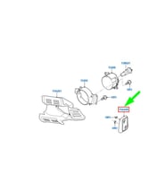 Ford Transit V184 2001  Tampon Reflektörü Komple Ön : R (Jumbo) (Oem No:Yc1515A448Ab)