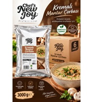Kremalı Mantar Çorbası 3000 G X 6 Adet - 1 Koli Ekonomik Paket (Koli Bazlı Toptan)