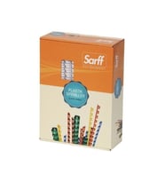 Sarff Spiral Plastik 440 Sayfa 45 MM Beyaz (50 Li Paket)