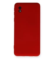 Northcity Samsung Galaxy A01 Core Uyumlu Kılıf Nano içi Kadife Silikon - Kırmızı