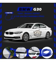 Bmw G30 Oto Araç Kapı Koruma Fitili 5metre Parlak Mavi Renk