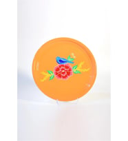 Turuncu Kuş Tepsi (26 Cm)