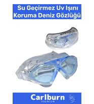 Premium Ayarlanabilir Kayış Su Geçirmez Uv Işın Koruma Yetişkin Plastik Antifog Kutulu Deniz Gözlüğü
