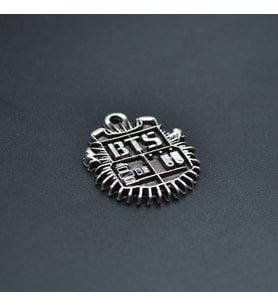 Minimal BTS Army Kolye Ucu - Antik Gümüş Kaplama - Kod:234