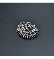 Minimal BTS Army Kolye Ucu - Antik Gümüş Kaplama - Kod:234