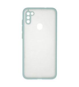 Samsung Galaxy A11 Kılıf Montreal Silikon Kapak - Turkuaz