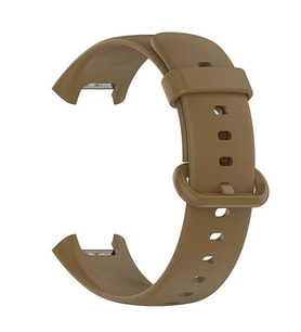 Microsonic Xiaomi Redmi Watch 2 Lite Kordon, Silicone Sport Band Kahverengi