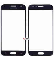Samsung E7 SM-E700 Dokunmatik Okalı Ön Cam Lens Orjinal Kalite (Siyah)