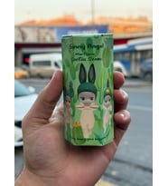 Sonny Angel Mini Figür Serisi Telefon Tablet Süs Figürleri (Ekru-Açık Kahve)